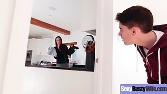 Emma Butt'S Hardcore Sex Scene With A Busty Housewife